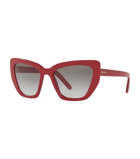 Womens Prada red Postcard Sunglasses 